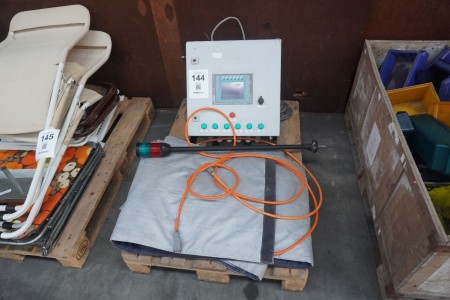 Heating blanket with control unit