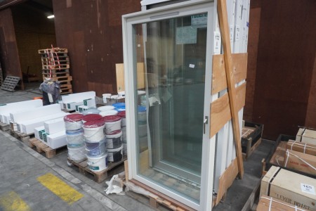 Window with frame in wood / aluminum, brand: Rational
