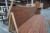 Large exhibition terrace in treated wood