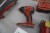 1 piece. angle grinder & 1 pc. impact screwdriver, brand: Hilti, model: AG 125-A22 & SID 4-A22