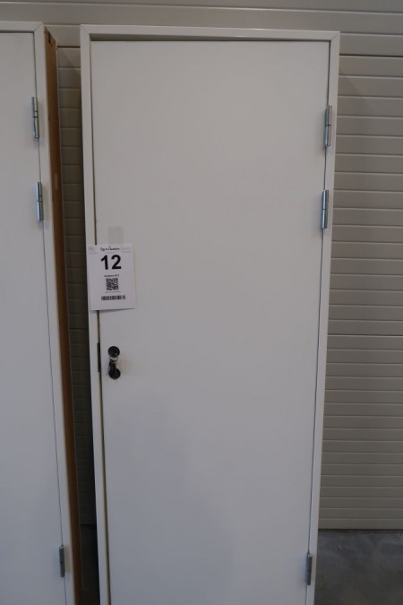 Wet room door with frame Swedoor