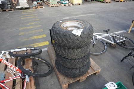4 pieces. ATV tires