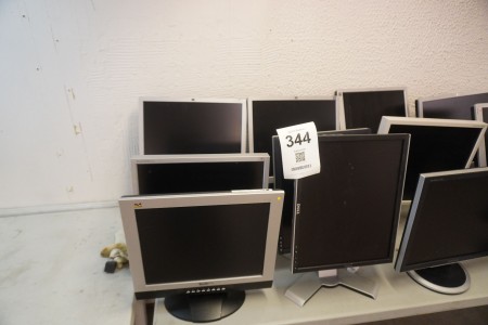 6 pieces. Computer monitors