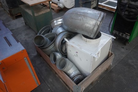 Exhaust motor incl. various exhaust pipes