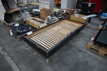 Bed frame with elevation
