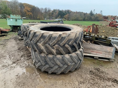 2 pcs. tractor tires, Brand: Michelin