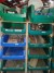 Assortment shelf with content of various spare parts, bolts, etc.