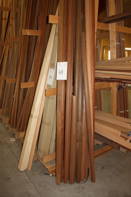 Lot hard wood profiles