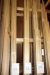 Wooden moldings and beading, approx. 3 packets of different lengths and profiles