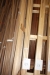 Wooden moldings and beading, approx. 4 packets of different lengths and profiles