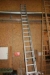 Aluminum extension ladder, Zarges (very long)