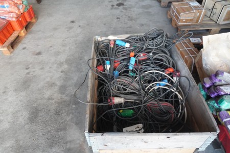 Various power cables, extension cables, etc.