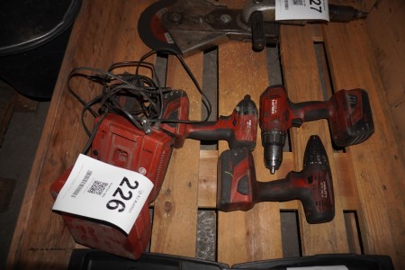 3 pieces. power tools, Brand: HILTI