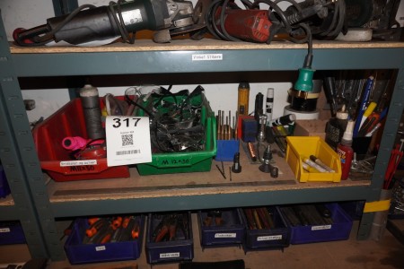 Various wrenches, safety glasses, etc.