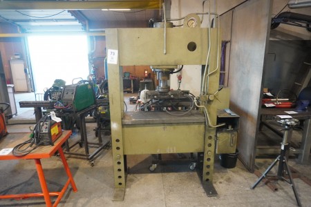 Hydraulic workshop press, Brand: Stenhøj