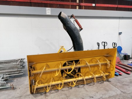 Snow thrower for tractor