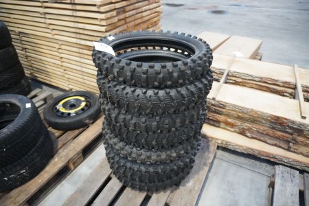 8 pcs. motocross tires