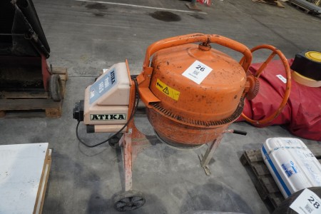 Cement mixer, brand: Atika