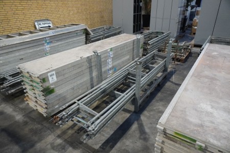 Facade scaffolding