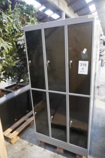 2 pcs. metal cabinets