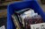 Box mit diversen DVD-Filmen