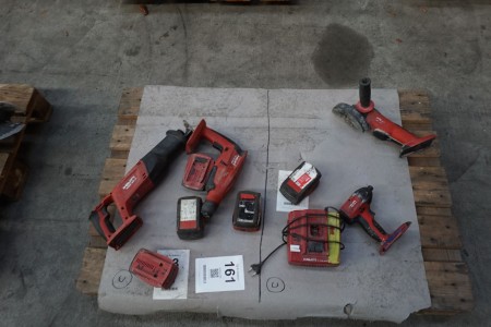 Lot of power tools, brand: Hilti