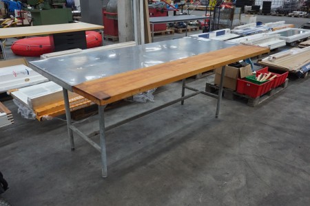 Slagterbord med indbygget skærebræt