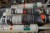 Lot of roofing felt adhesive + toilet board