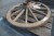 1 piece. wheels for horse-drawn carriage