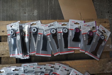 11 pcs. blades for multi-cutter, brand: Bosch, type: PAIZ 32 APB, MAIE 52 APB & ATZ 52 SC