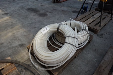 2 hoses for underfloor heating
