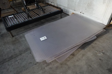 Lot of office plastic mats
