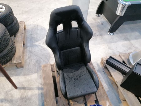 Racing seat for car