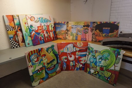 Various canvas prints