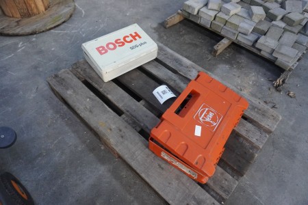 Borhammer, mærke: Bosch, model: UBH 2/20 RLE + multicutter, mærke: Fein
