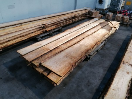 Ca. 56 meter sitkagran planker 