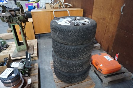 4 pieces. winter tires with rims