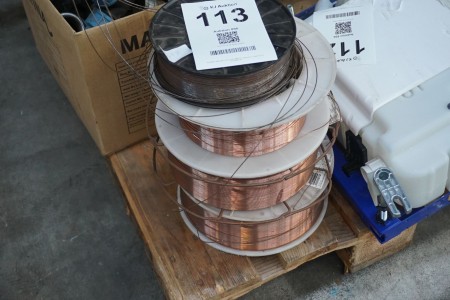 4 rolls of welding wire