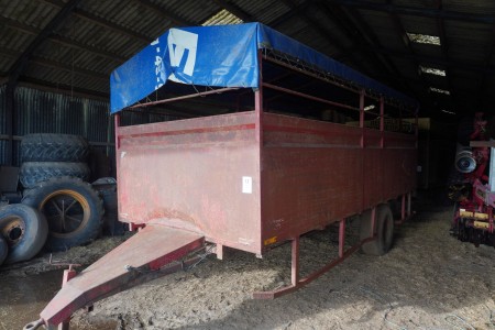 1-axle pig carriage