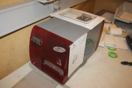 Label printer, Avery AP 5.4. Instructions included