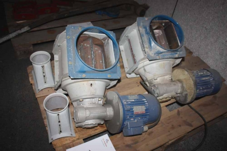 2-rotary valves for vacuum cleaners, Kongskilde RF20