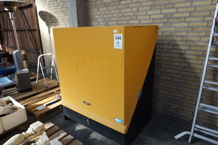 Environmental cabinet for 2 pcs. oil drums