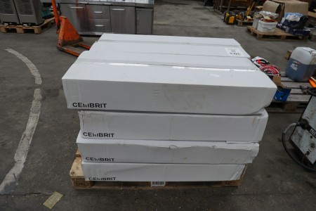 8 boxes with cembrit T3 insulation