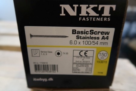 300 pcs. stainless screws