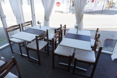 2 pcs. tables + 8 chairs