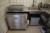 Industriopvaskemaskine inkl. arbejdsbord i rustfri stål mv. Mærke: KEN 