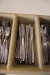 Large batch of cutlery
