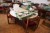 2 pcs. round tables + 15 chairs