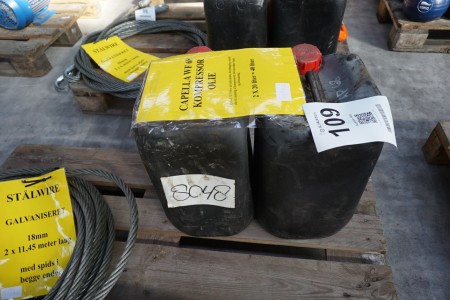 CAPELLA WF68 COMPRESSOR OIL 2x20 liters