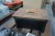 Angle grinder, brand: Toolmate + tool box with saw surface